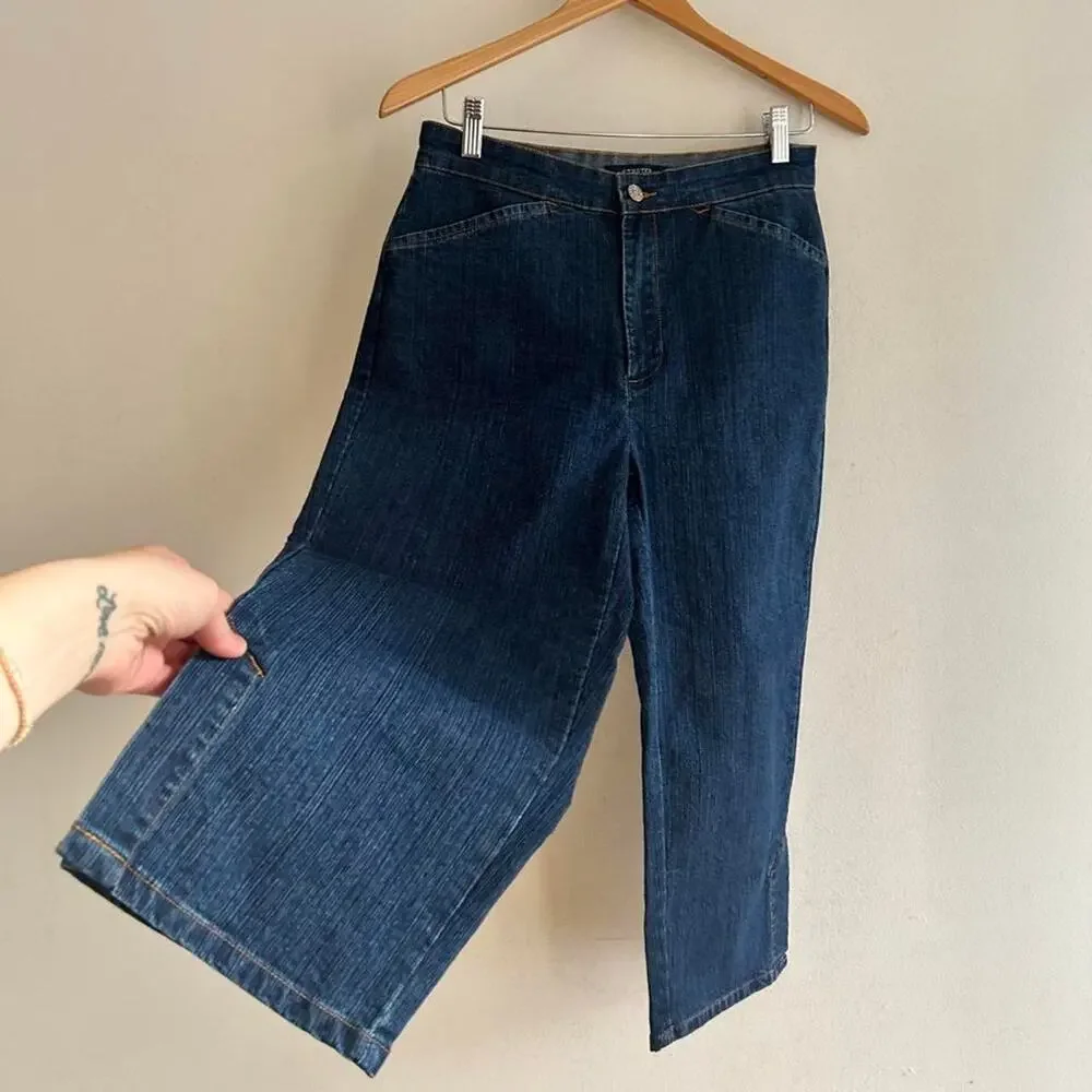 Vintage bill blass denim capri